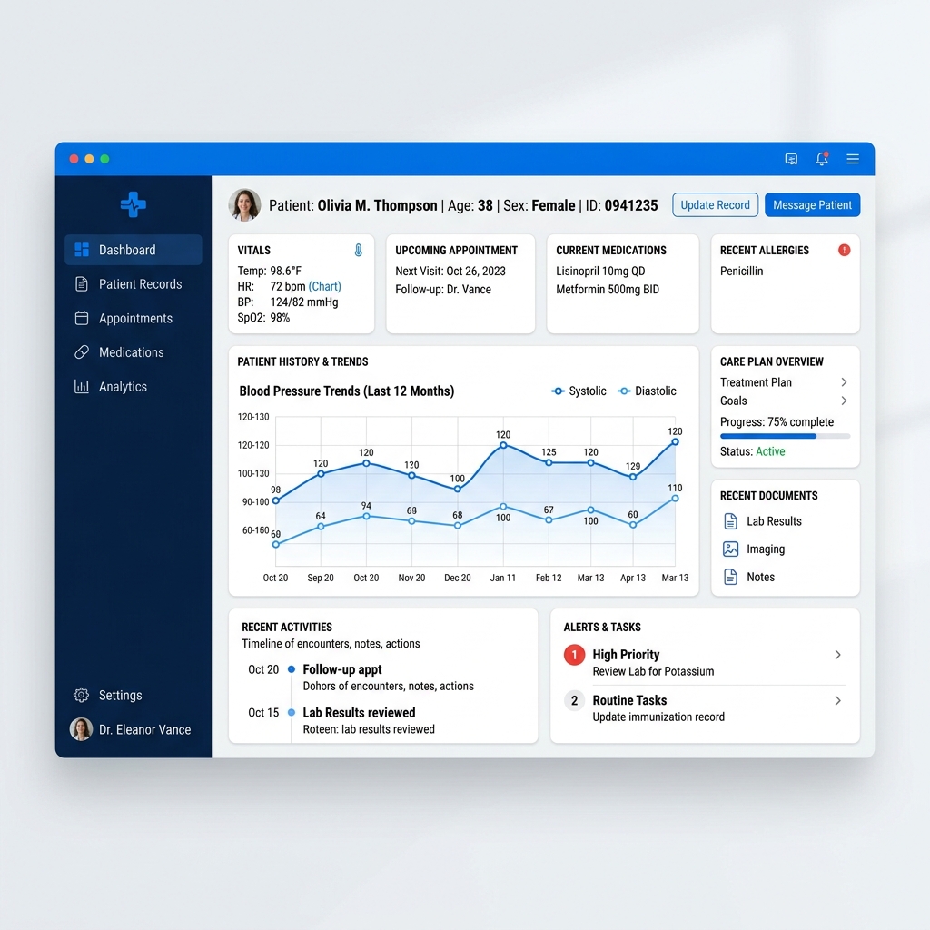 Medical Dashboard